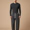 Pantalon Japonais Gris Ample Denim Décontracté Homme - Jean