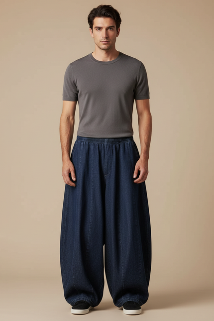 Pantalon Denim Japonais - Marine Jean