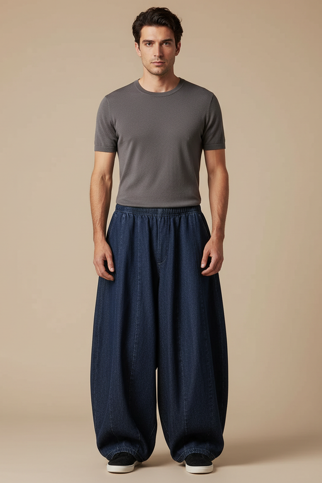 Pantalon Denim Japonais - Marine Jean