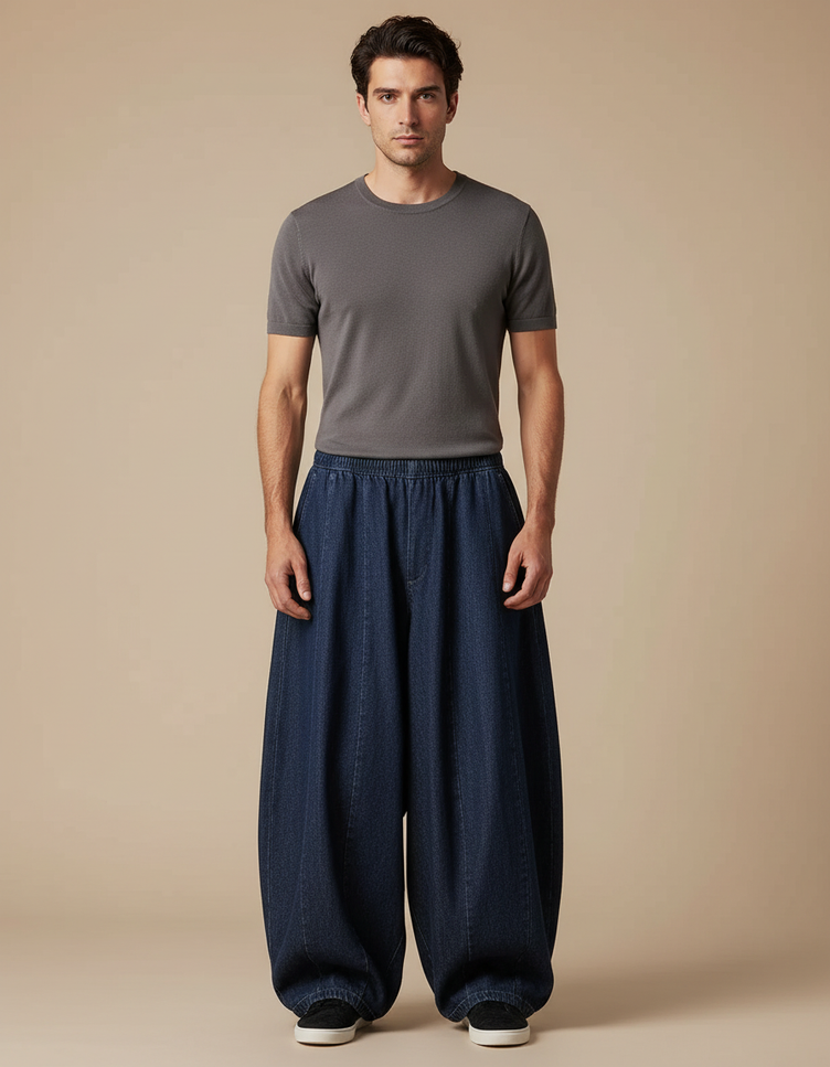 Pantalon Denim Japonais - Marine Jean