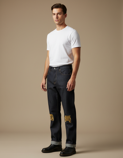 Pantalon Japonais Droit