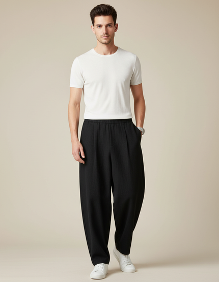 Pantalon Japones Hombre - Noir Lin