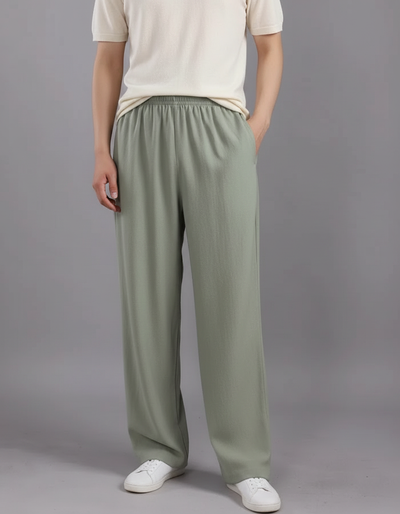 Pantalon Japonais Femme Lin