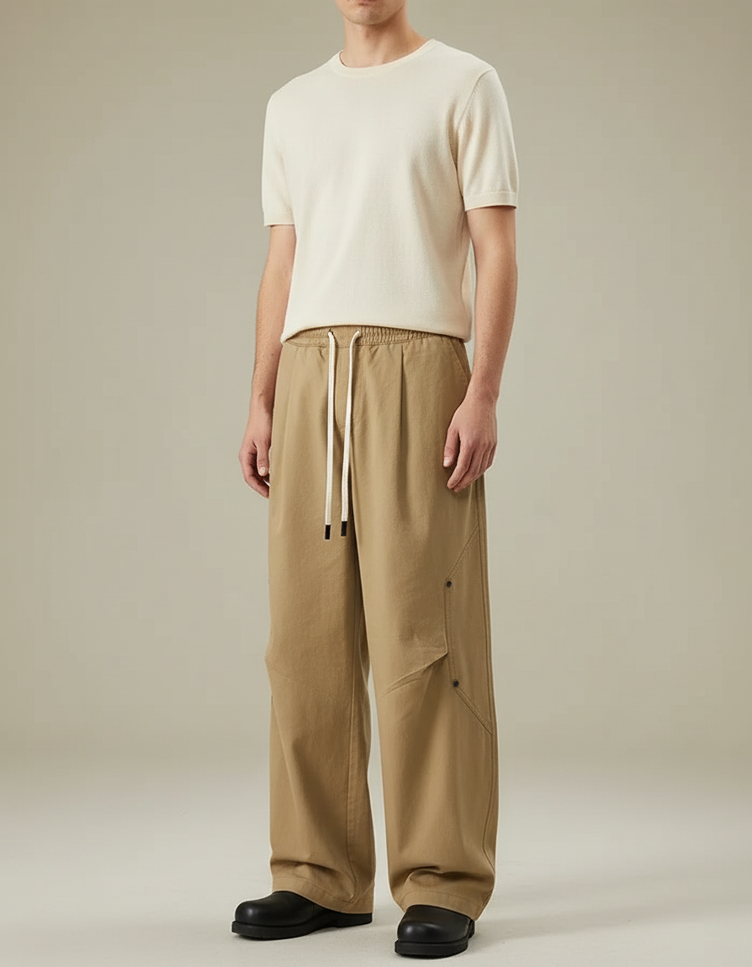 Pantalon Charpentier Japonais - Beige Toile