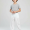 Pantalon Japonais Blanc Ample Coton Enfant Confortable