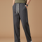 Pantalon Japonais Homme Taille Elastique Coton - Gris Polyester