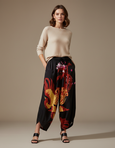 Pantalon Japonais Femme Kimono