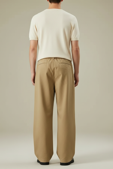 Pantalon Charpentier Japonais - Beige Toile - vue 2