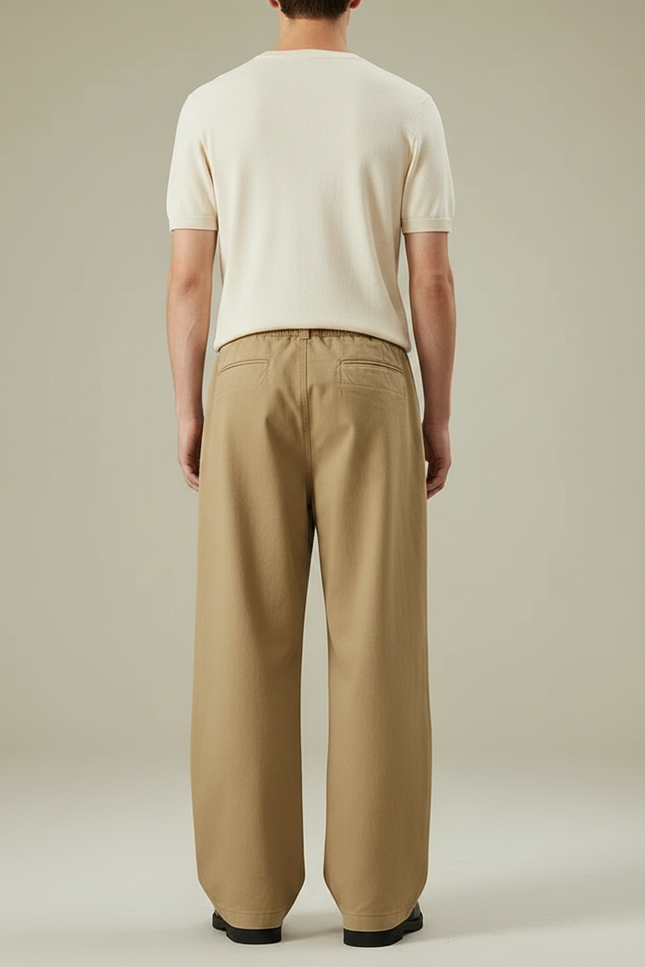 Pantalon Charpentier Japonais - Beige Toile - vue 2