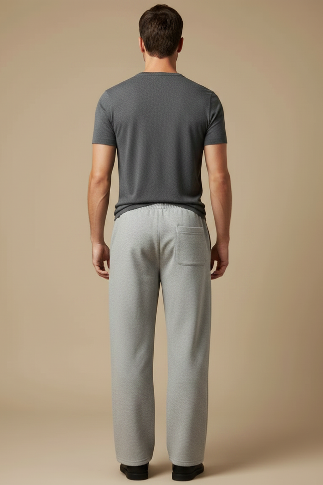 Pantalon Japonais Gris Ample Sakura Décontracté Homme - Molleton - vue 2