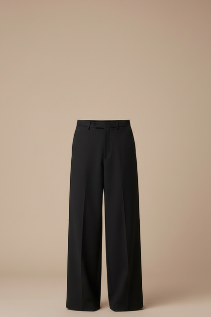 Pantalon Japonais Homme Noir Ample Hakama - Polyester - vue 3