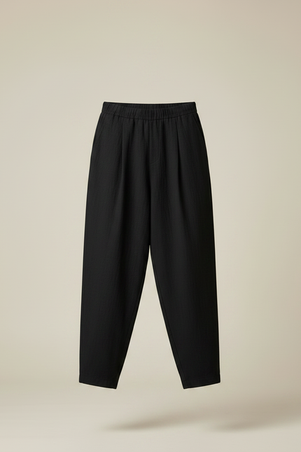 Pantalon Japones Hombre - Noir Lin - vue 3