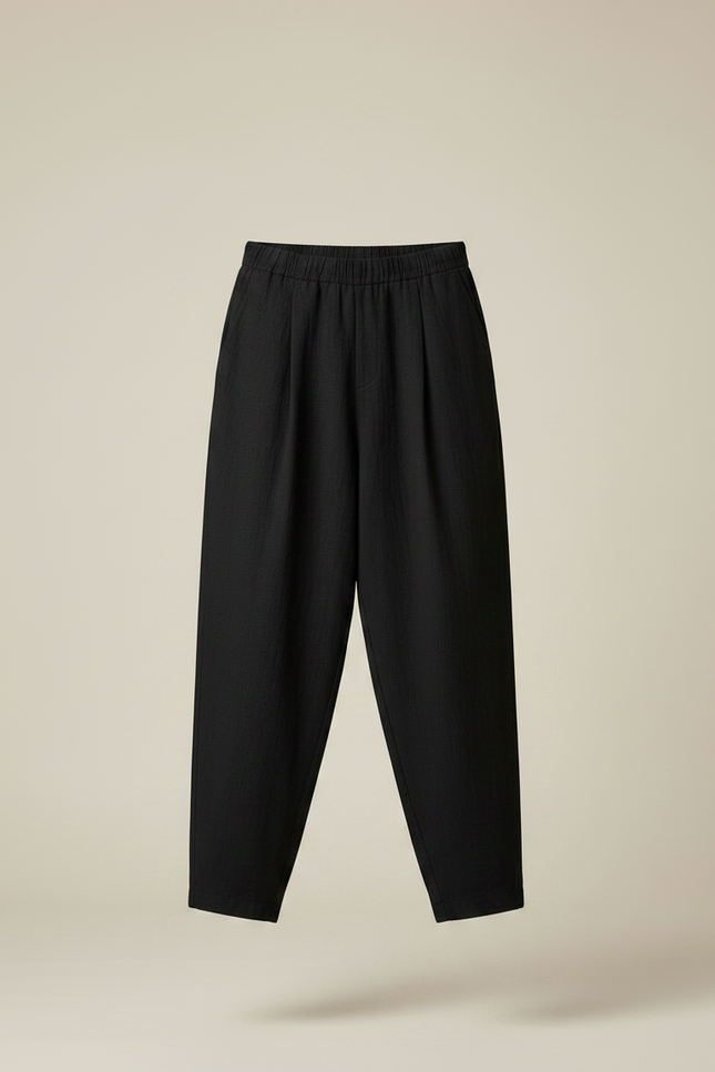 Pantalon Japones Hombre - Noir Lin - vue 3