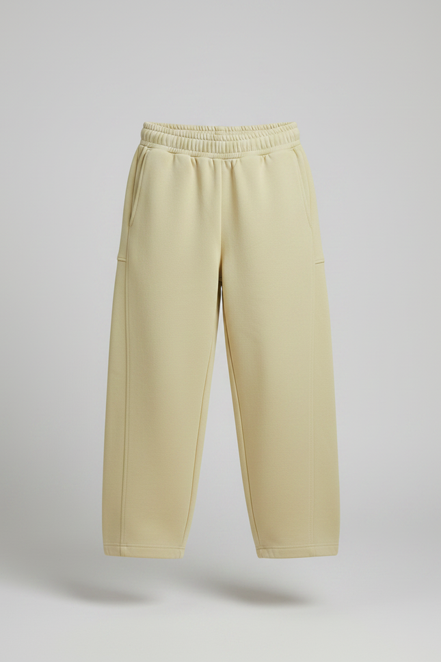 Pantalon Japonais Large Vert Ample Décontracté Enfant - Molleton - vue 3