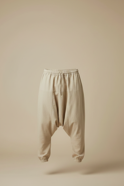 Pantalon Léger Japonais - Beige Lin - vue 3