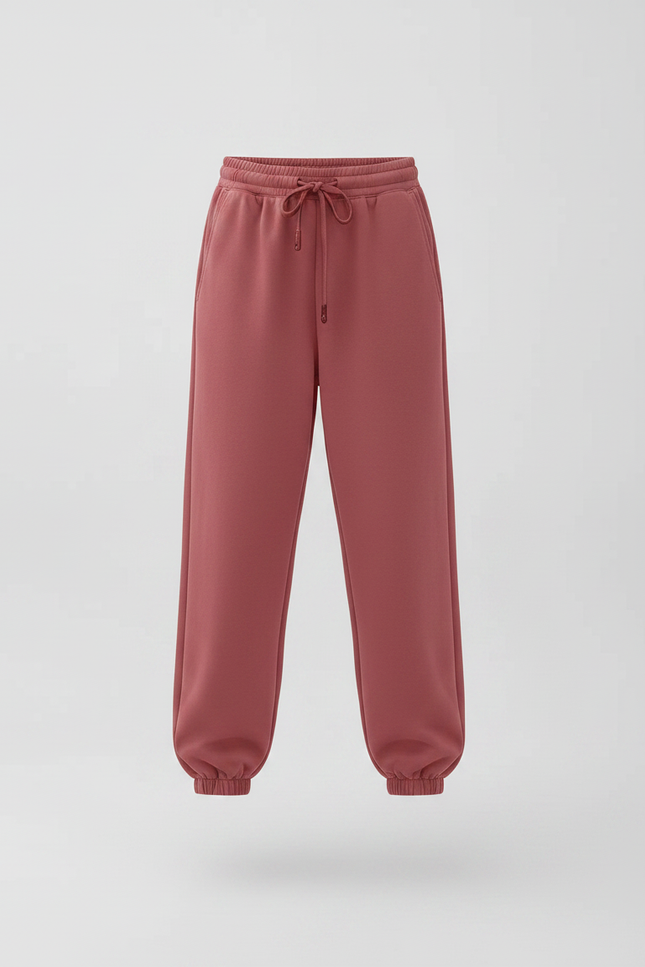 Pantalon Japonais Rose Ample Cordon Confortable Fille - Molleton - vue 3