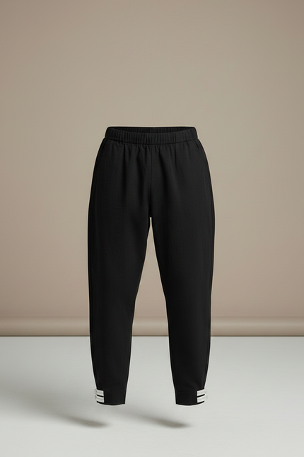 Pantalon Japonais Noir Ample Coton Homme - vue 3