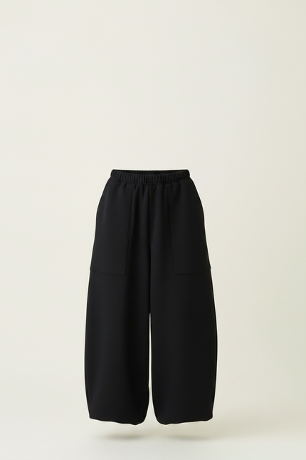 Pantalon Japonais Noir Ample Molleton Enfant - vue 3