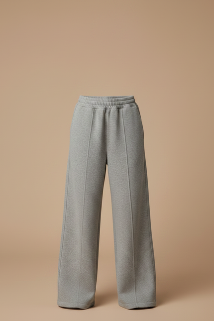 Pantalon Japonais Gris Ample Sport Décontracté Enfant - Molleton - vue 3