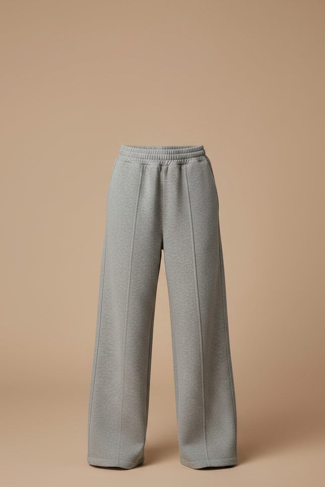 Pantalon Japonais Gris Ample Sport Décontracté Enfant - Molleton - vue 3